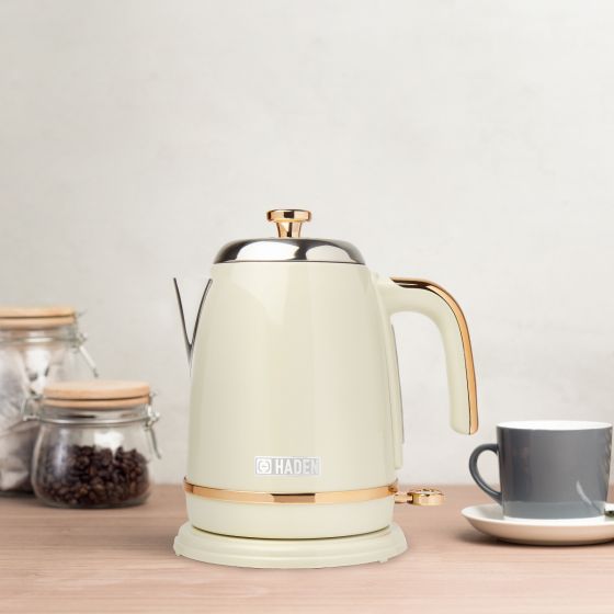 Haden Cream And Gold Kettle And Toaster Haden Studio Toasters And