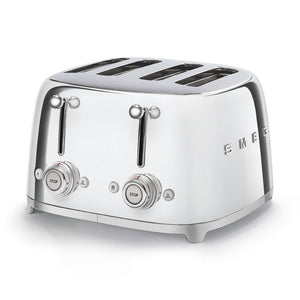 Smeg TSF03SSUK 50's Retro Style 4 Slice Toaster