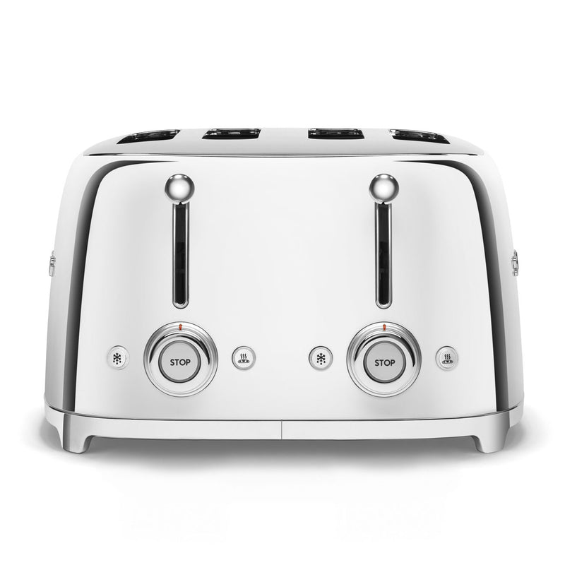 Smeg TSF03SSUK 50's Retro Style 4 Slice Toaster
