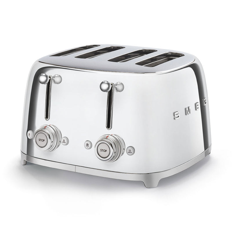 Smeg TSF03SSUK 50's Retro Style 4 Slice Toaster