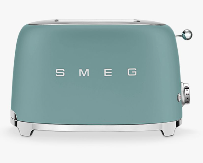 Smeg TSF01EGMUK 50's Retro Style Slice Toaster Emerald – Knees