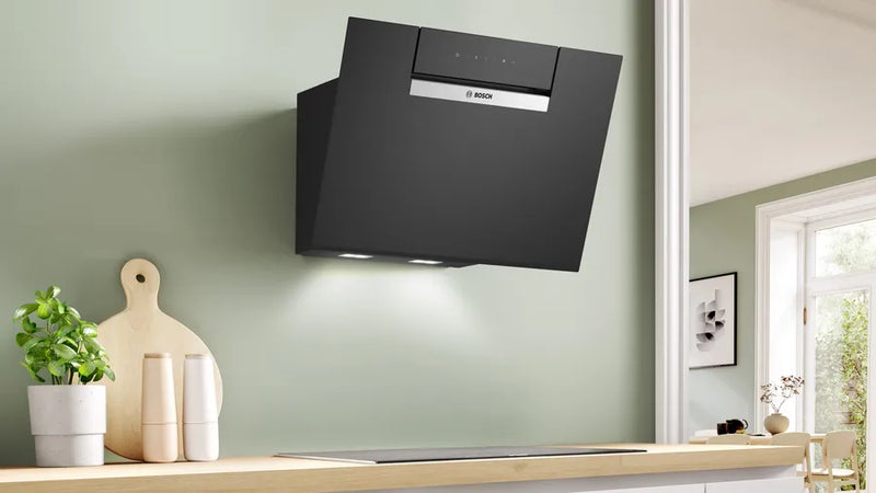 Bosch DWK67FN60B 60cm Angled Chimney Cooker Hood