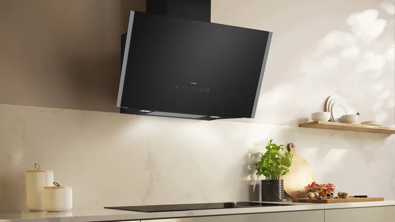 Neff D98IPT2S0B 90cm Angled Chimney Cooker Hood