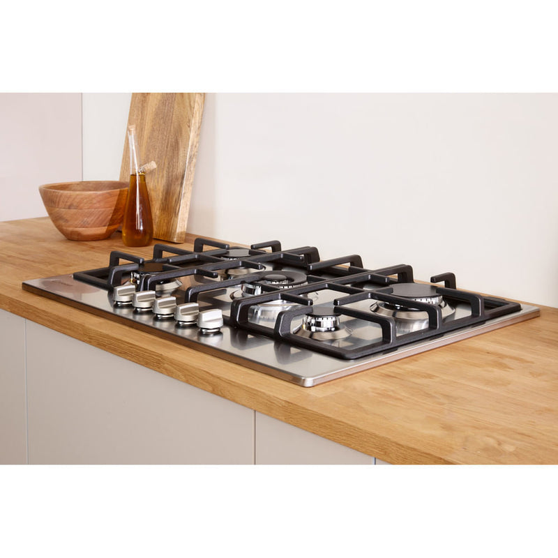 Indesit THP 751 W/IX/I 75cm Gas Hob