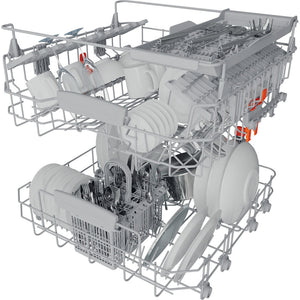 Hotpoint HFC 3C26 WC X UK Full Size Dishwasher