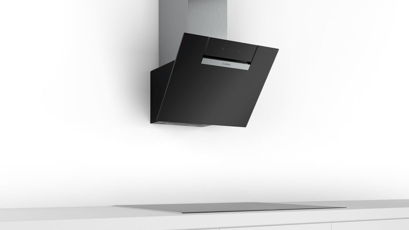 Bosch DWK67EM60B 60cm Angled Chimney Cooker Hood