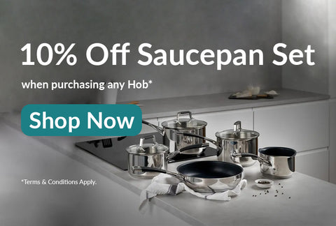 10% Off selected Saucepan Sets