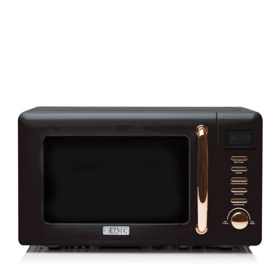 Haden 197061 Microwave - Black & Copper