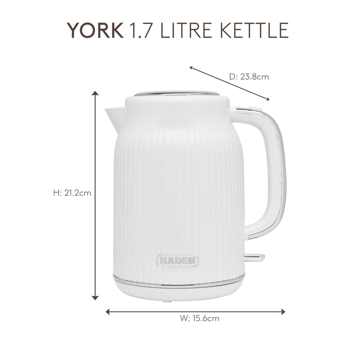 Haden 211248 York Kettle - White