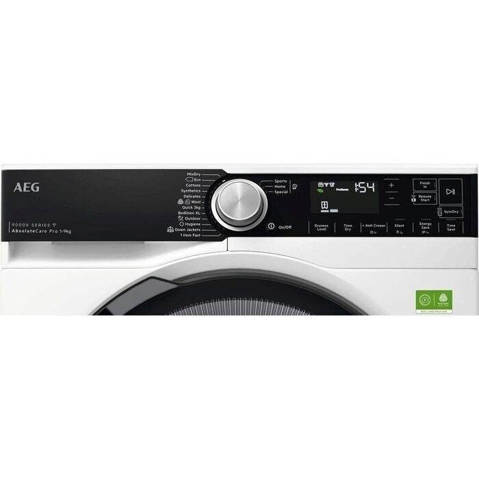 AEG TR959V6BC 9kg Heat Pump Tumble Dryer