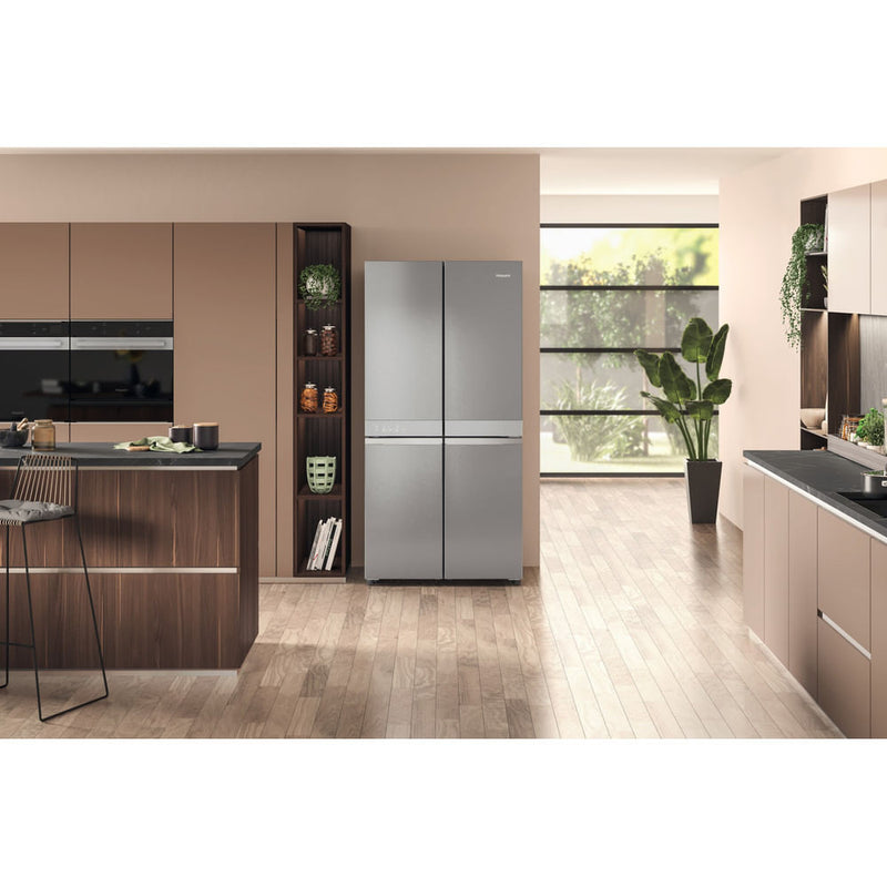 Hotpoint HQ9 B2L G American Fridge Freezer