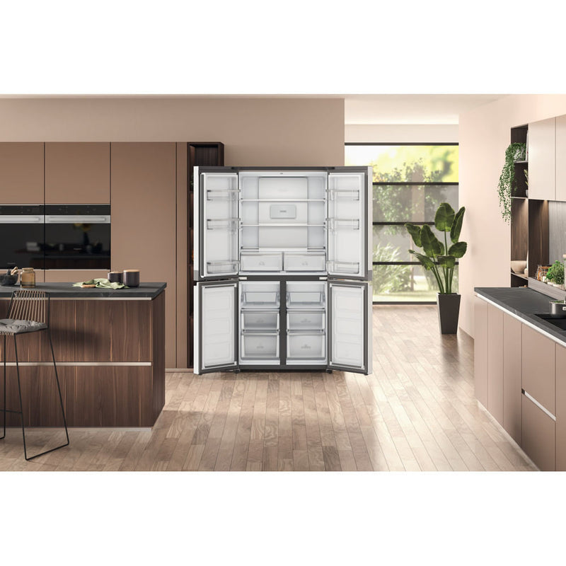 Hotpoint HQ9 B2L G American Fridge Freezer