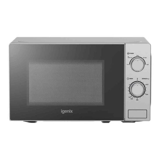 Igenix IGM0820SS Freestanding Microwave