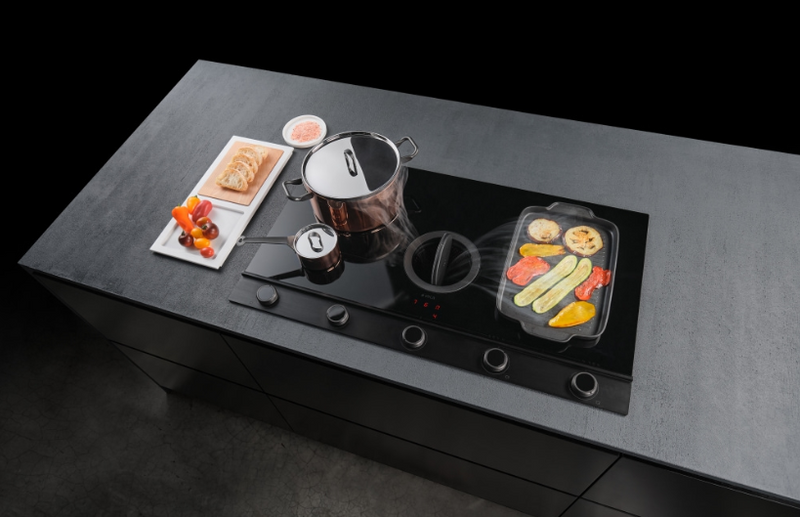 Elica Nikola Tesla NT-UNPLUG-BK-RC 90cm Venting Induction Hob