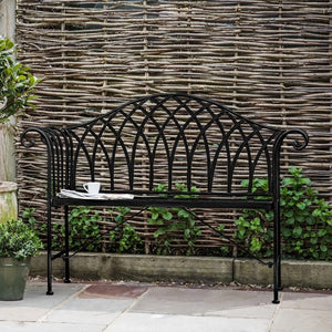 Duchess Outdoor Bench - Noir