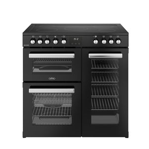 Belling 444411791 Cookcentre 90cm Ceramic Range Cooker - Black
