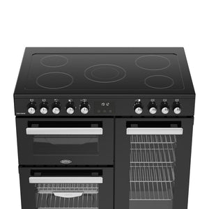 Belling 444411791 Cookcentre 90cm Ceramic Range Cooker - Black
