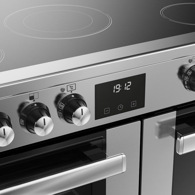 Belling 444411792 Cookcentre 90cm Ceramic Range Cooker - Stainless Steel