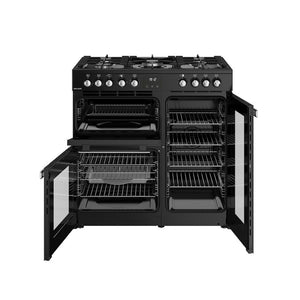 Belling 444411793 Cookcentre 90cm Dual Fuel Range Cooker - Black