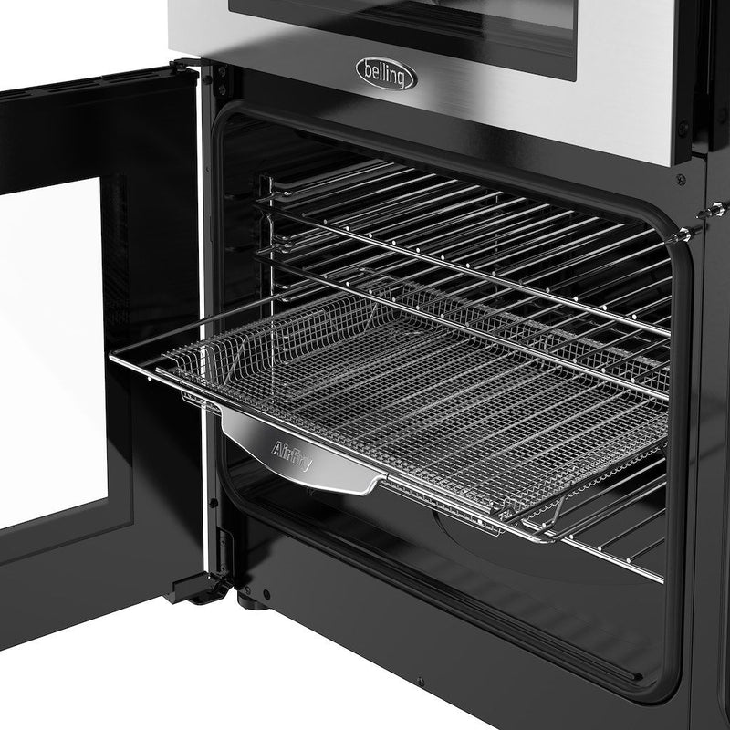 Belling 444411794 Cookcentre 90cm Dual Fuel Range Cooker - Stainless Steel