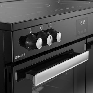 Belling 444411795 Cookcentre 90cm Induction Range Cooker - Black