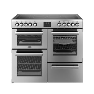 Belling 444411798 Cookcentre 100cm Ceramic Range Cooker - Stainless Steel