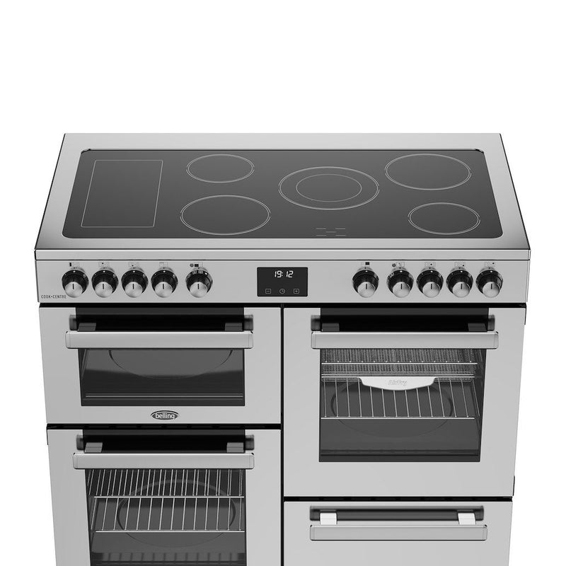 Belling 444411798 Cookcentre 100cm Ceramic Range Cooker - Stainless Steel