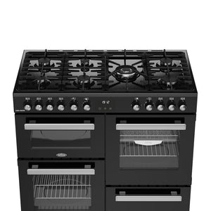 Belling 444411799 Cookcentre 100cm Dual Fuel Range Cooker - Black