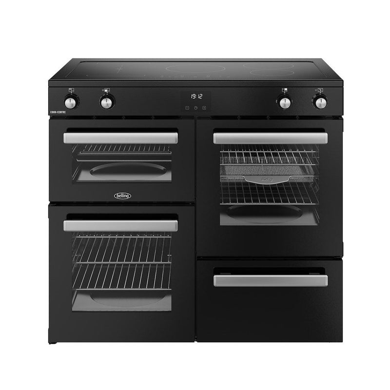 Belling 444411801 Cookcentre 100cm Induction Range Cooker - Black