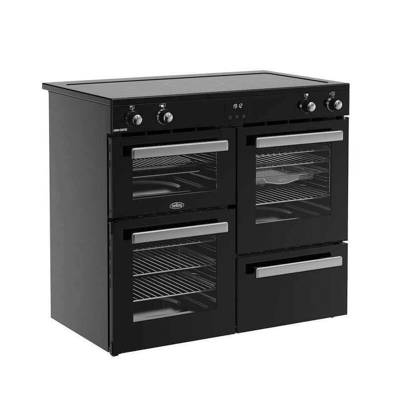 Belling 444411801 Cookcentre 100cm Induction Range Cooker - Black