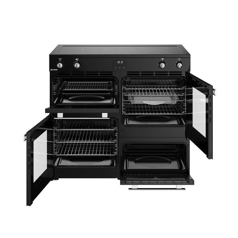 Belling 444411801 Cookcentre 100cm Induction Range Cooker - Black