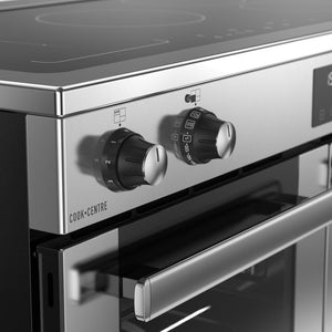 Belling 444411802 Cookcentre 100cm Induction Range Cooker - Stainless Steel