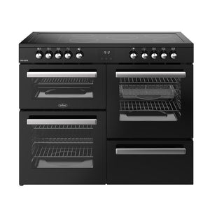 Belling 444411803 Cookcentre 110cm Ceramic Range Cooker - Black