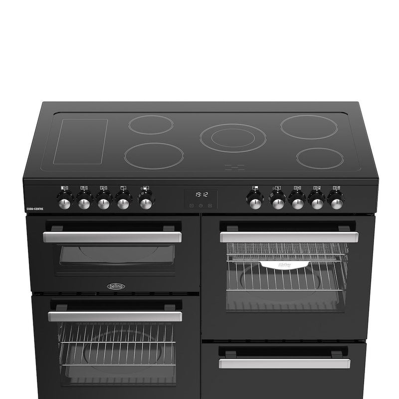 Belling 444411803 Cookcentre 110cm Ceramic Range Cooker - Black