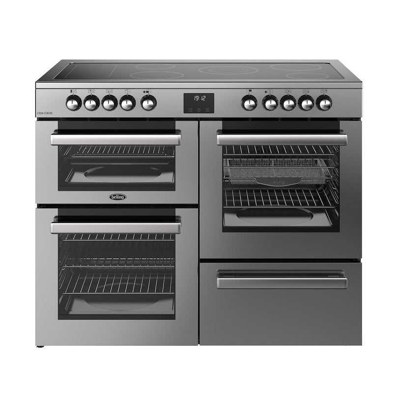 Belling 444411804 Cookcentre 110cm Ceramic Range Cooker - Stainless Steel