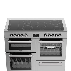 Belling 444411804 Cookcentre 110cm Ceramic Range Cooker - Stainless Steel