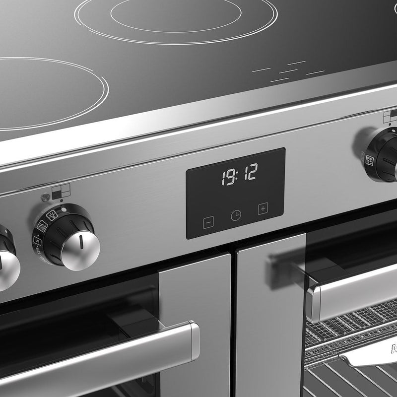 Belling 444411804 Cookcentre 110cm Ceramic Range Cooker - Stainless Steel