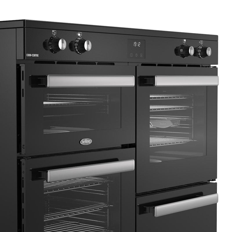 Belling 444411807 Cookcentre 110cm Induction Range Cooker - Black