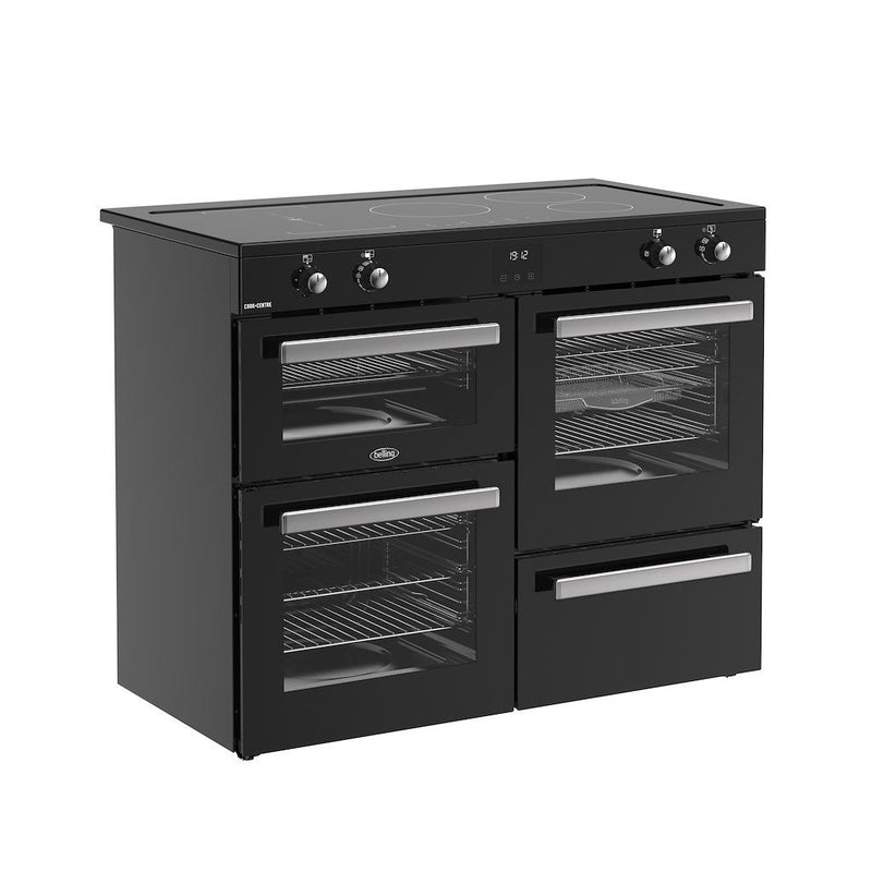 Belling 444411807 Cookcentre 110cm Induction Range Cooker - Black