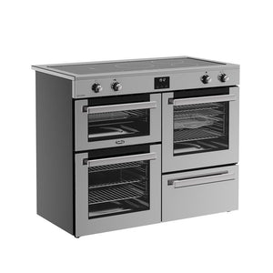 Belling 444411808 Cookcentre 110cm Induction Range Cooker - Stainless Steel