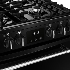 Belling 444411813 Farmhouse 60cm Dual Fuel Freestanding Cooker - Black