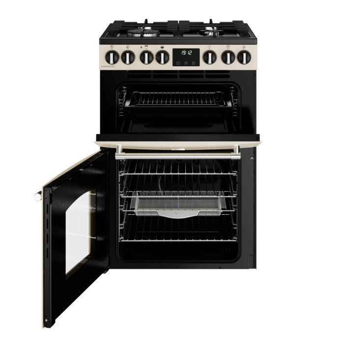 Belling 444411814 Farmhouse 60cm Dual Fuel Freestanding Cooker - Cream