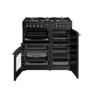 Belling 444411820 Farmhouse 90cm Dual Fuel Range Cooker - Black