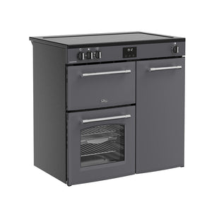 Belling 444411822 Farmhouse 90cm Induction Range Cooker - Anthracite