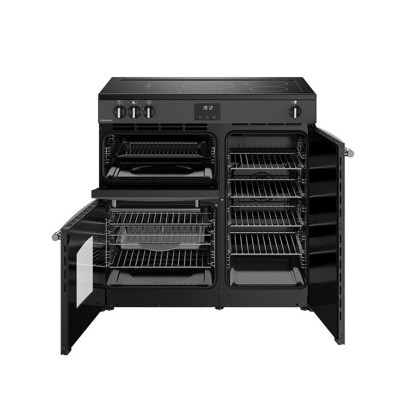 Belling 444411822 Farmhouse 90cm Induction Range Cooker - Anthracite