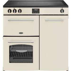 Belling 444411824 Farmhouse 90cm Induction Range Cooker - Cream