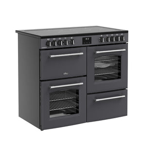 Belling 444411825 Farmhouse 100cm Ceramic Range Cooker - Anthracite