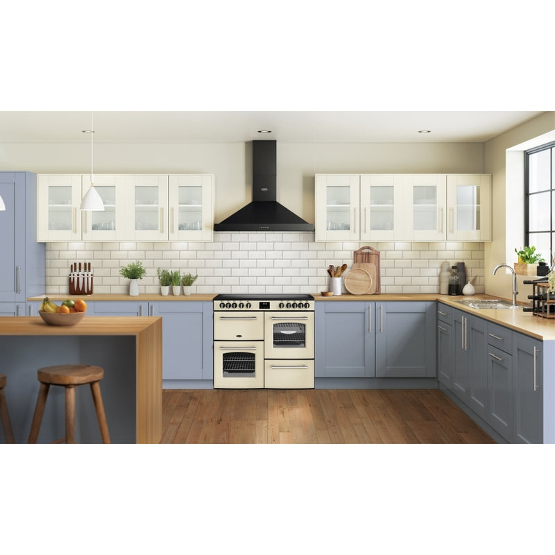 Belling 444411827 Farmhouse 100cm Ceramic Range Cooker - Cream