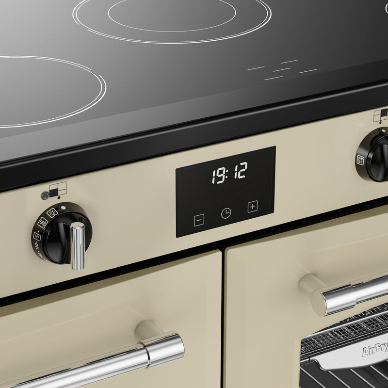 Belling 444411827 Farmhouse 100cm Ceramic Range Cooker - Cream