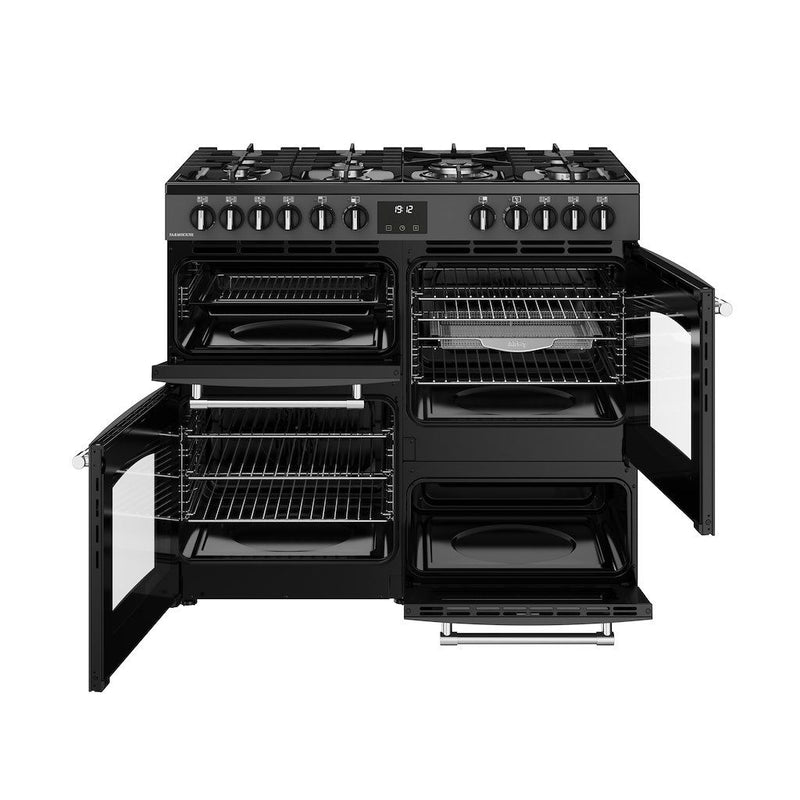 Belling 444411828 Farmhouse 100cm Dual Fuel Range Cooker - Anthracite